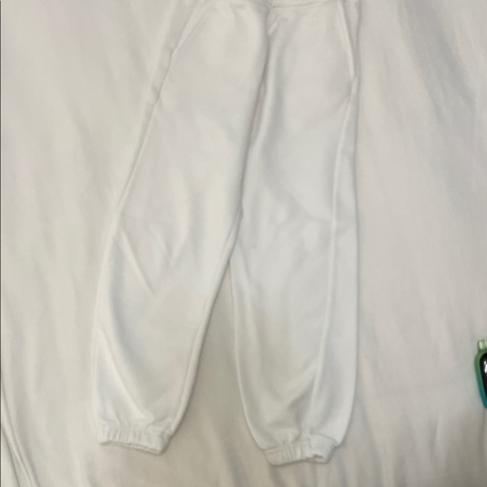 Zara Kids Classic White Sweatpants